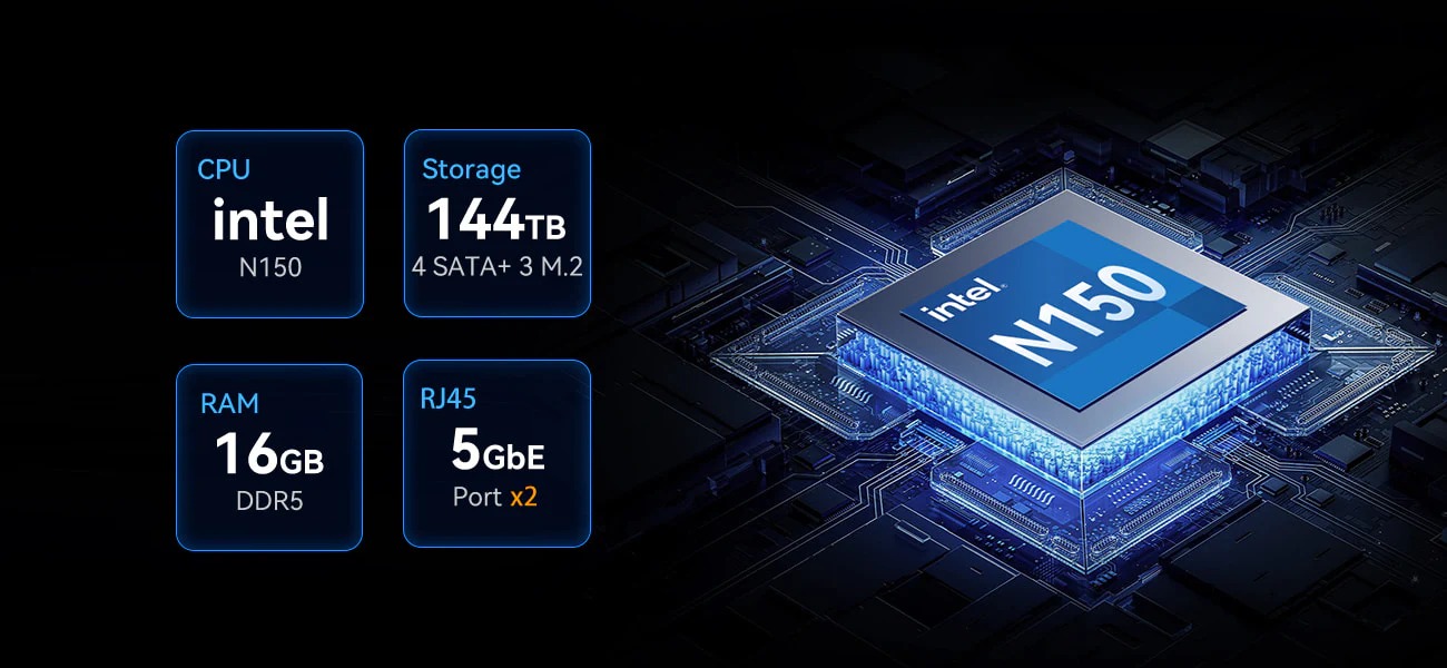 nas hybrid 4-bay+3 terramaster f4-425 plus