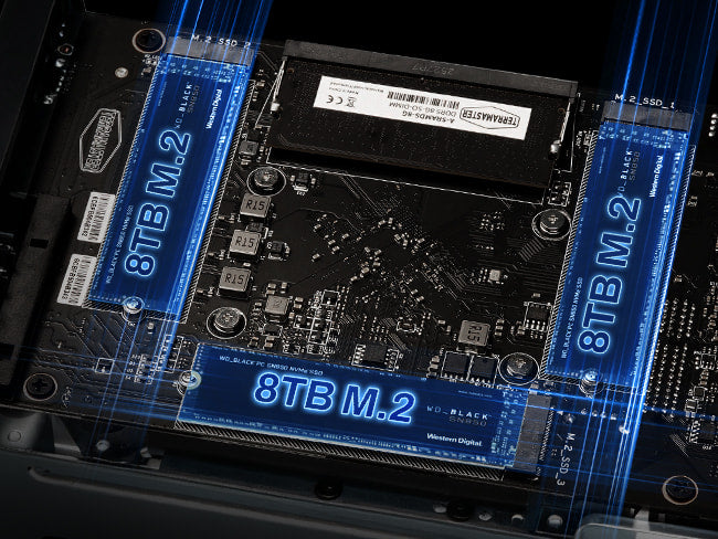 nas hybrid 4-bay+3 terramaster f4-425 plus