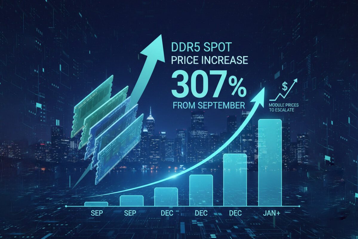 cập nhật tình hình tăng giá dram toàn cầu cuối năm 2025