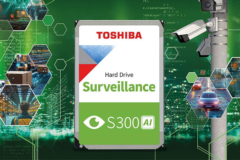 toshiba công bố ổ cứng camera ai mới