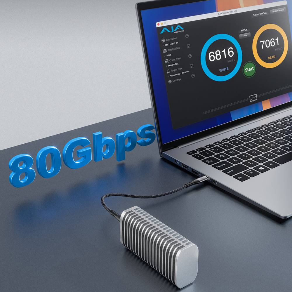 terramaster d1 ssd pro băng thông 80gbps