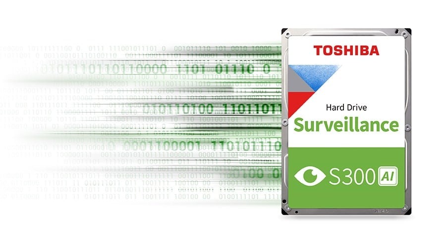 ổ cứng toshiba dành cho camera AI