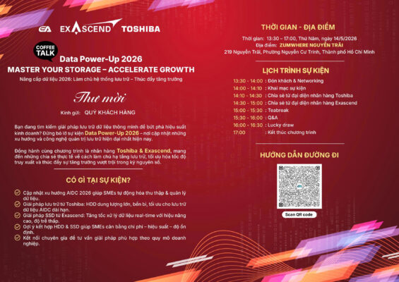 COFFEE TALK | DATA POWER-UP 2026: MASTER YOUR STORAGE - ACCELERATE GROWTH